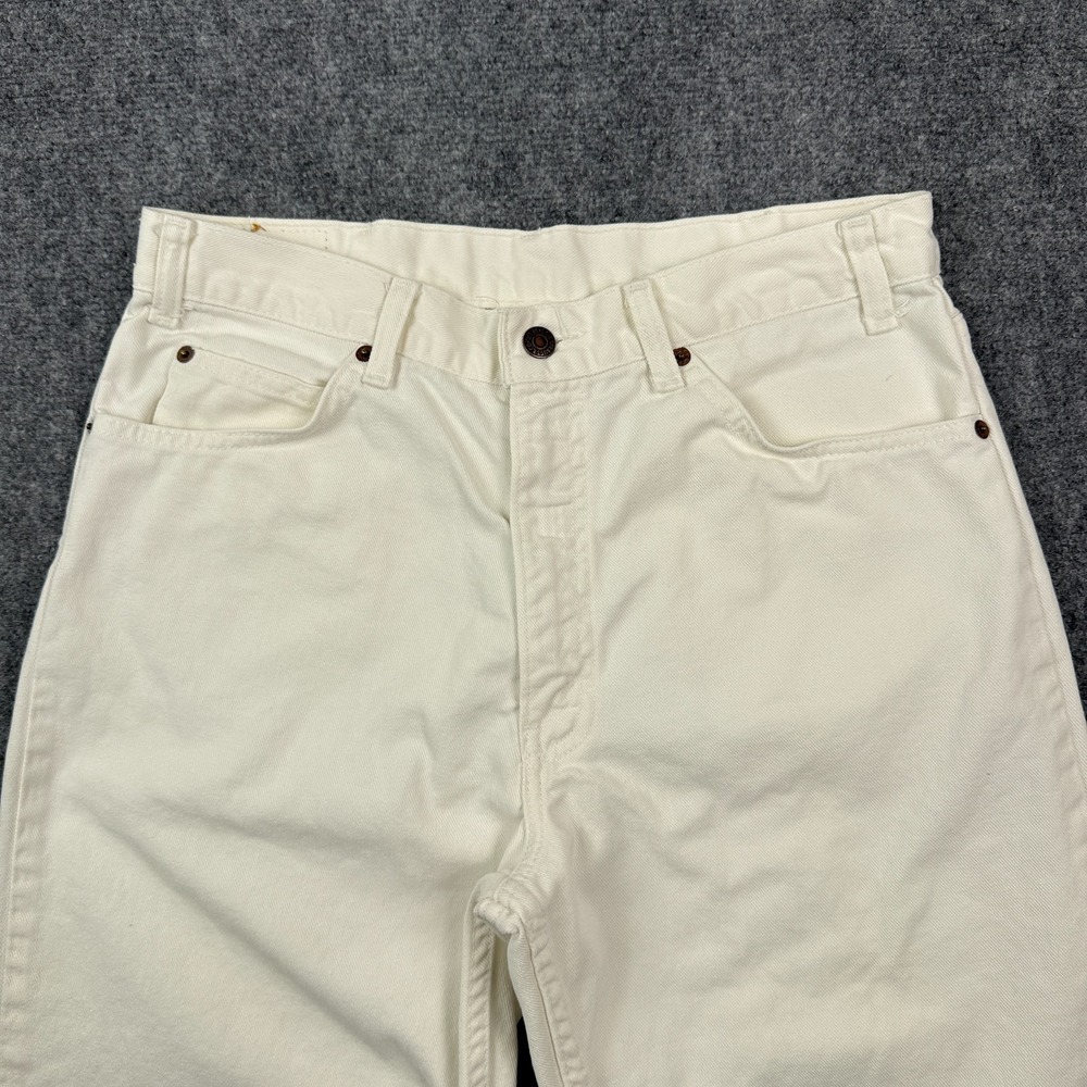 Vintage Levi's 550 Relaxed Fit Jeans 40550-8651 Men's W34 L30 White USA 1987 - Picture 4 of 16